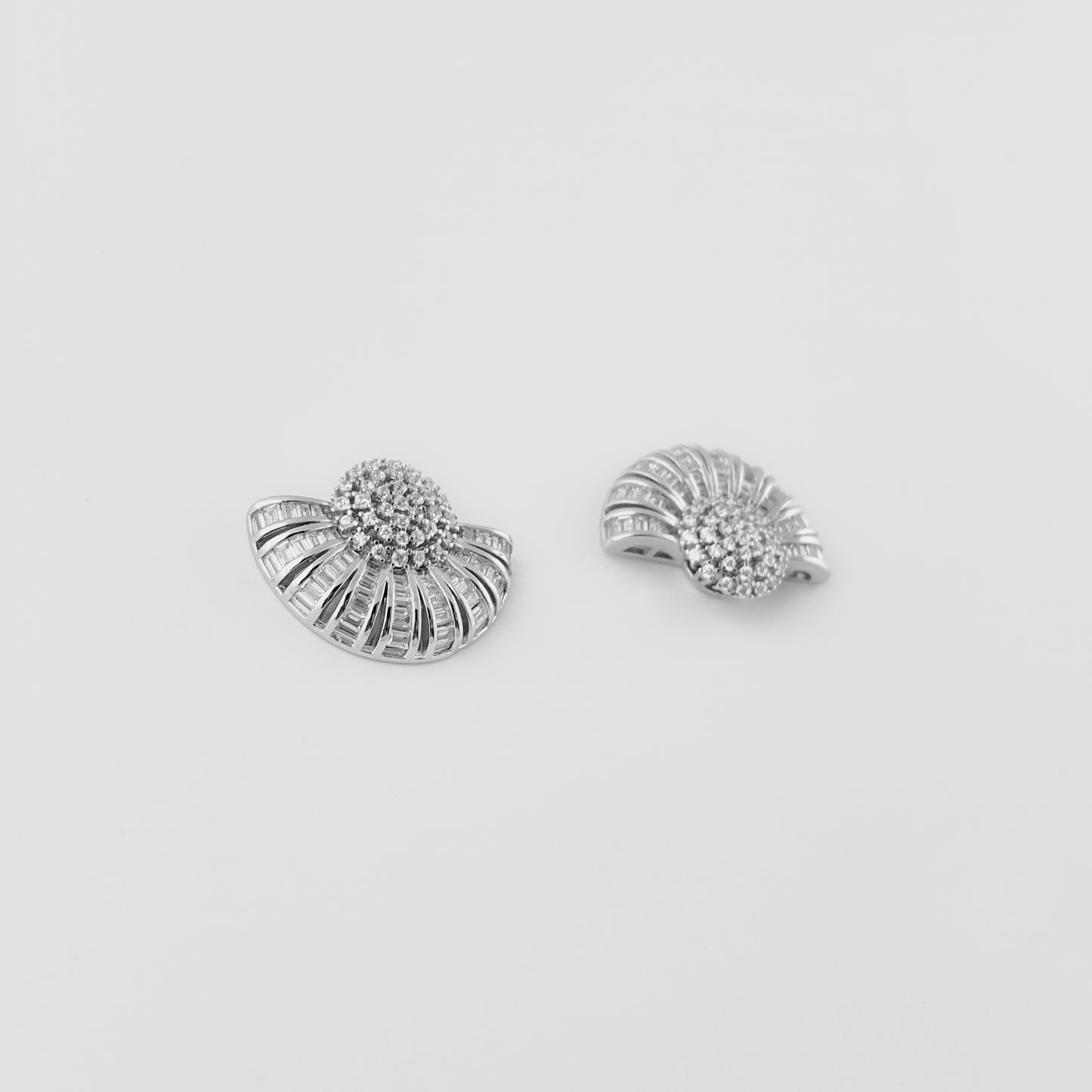 Silver Sunbeam Earrings
