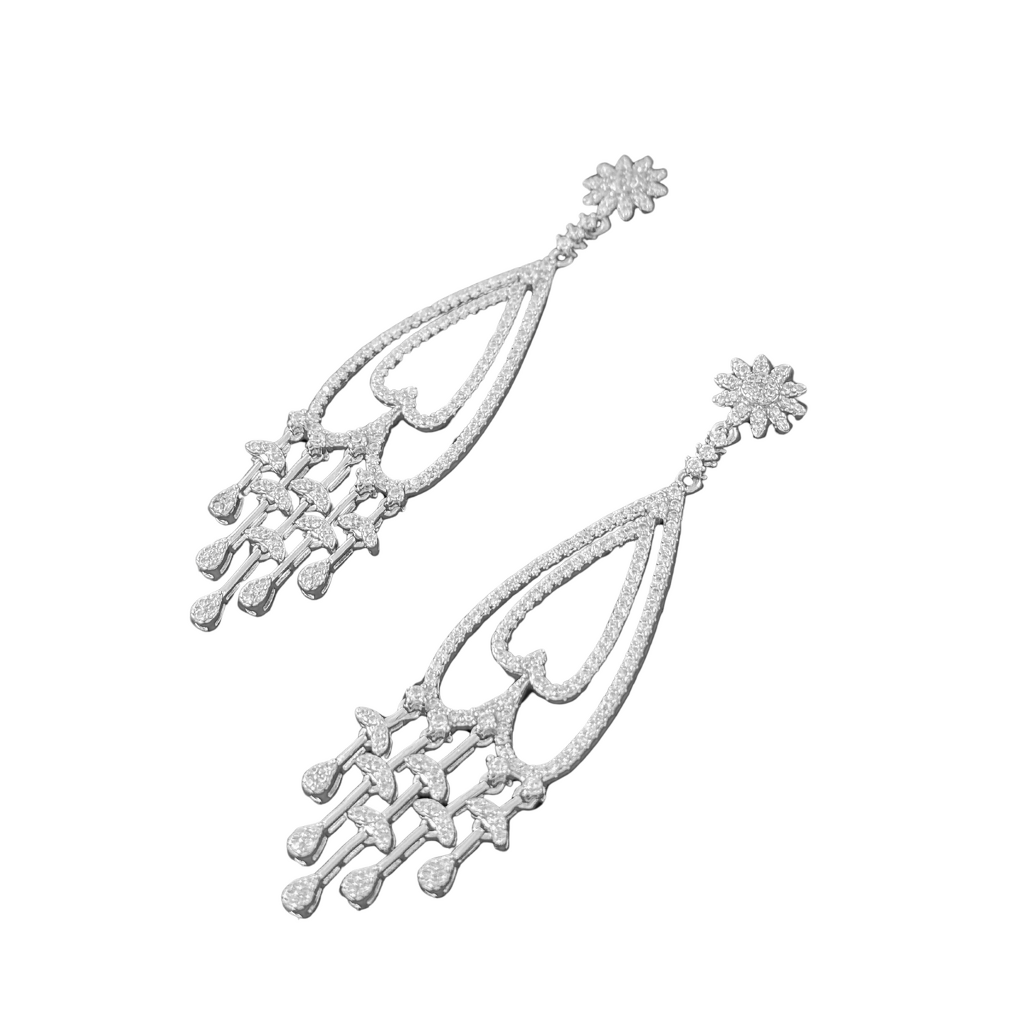 Luxurious Chandelier Earrings