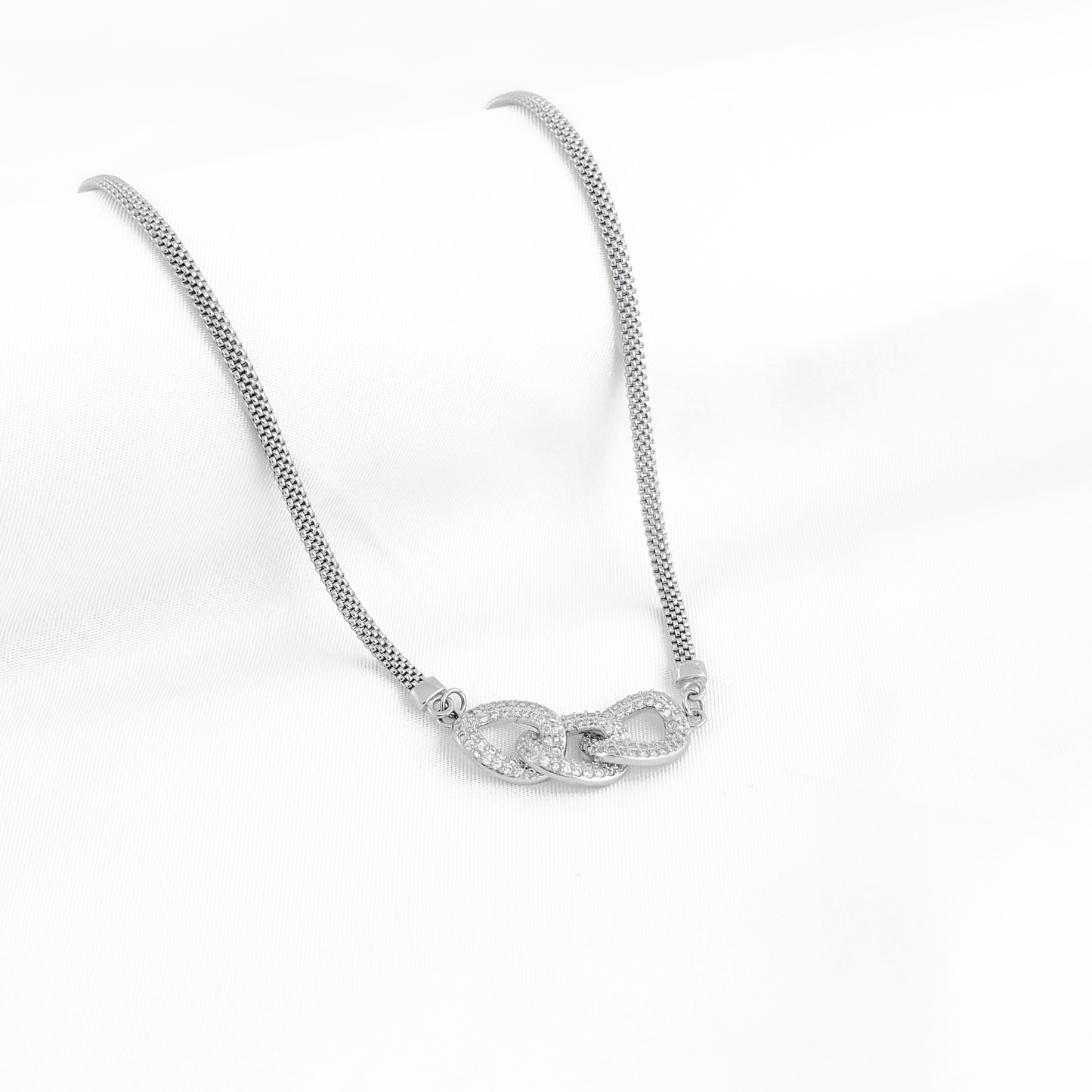 Sterling Silver Interlinked Chain