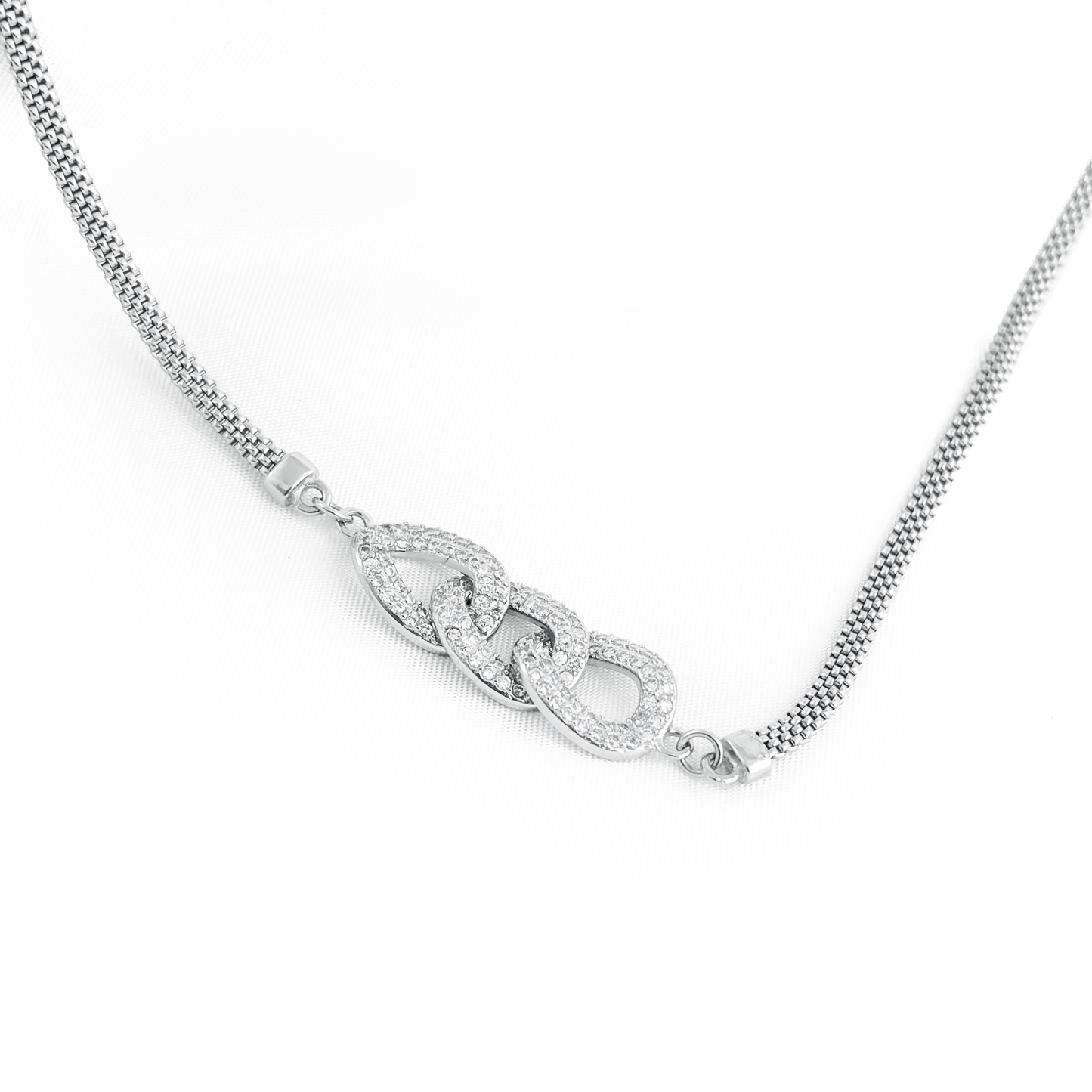 Sterling Silver Interlinked Chain