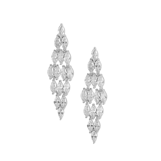 Dazzling Cascade Earrings