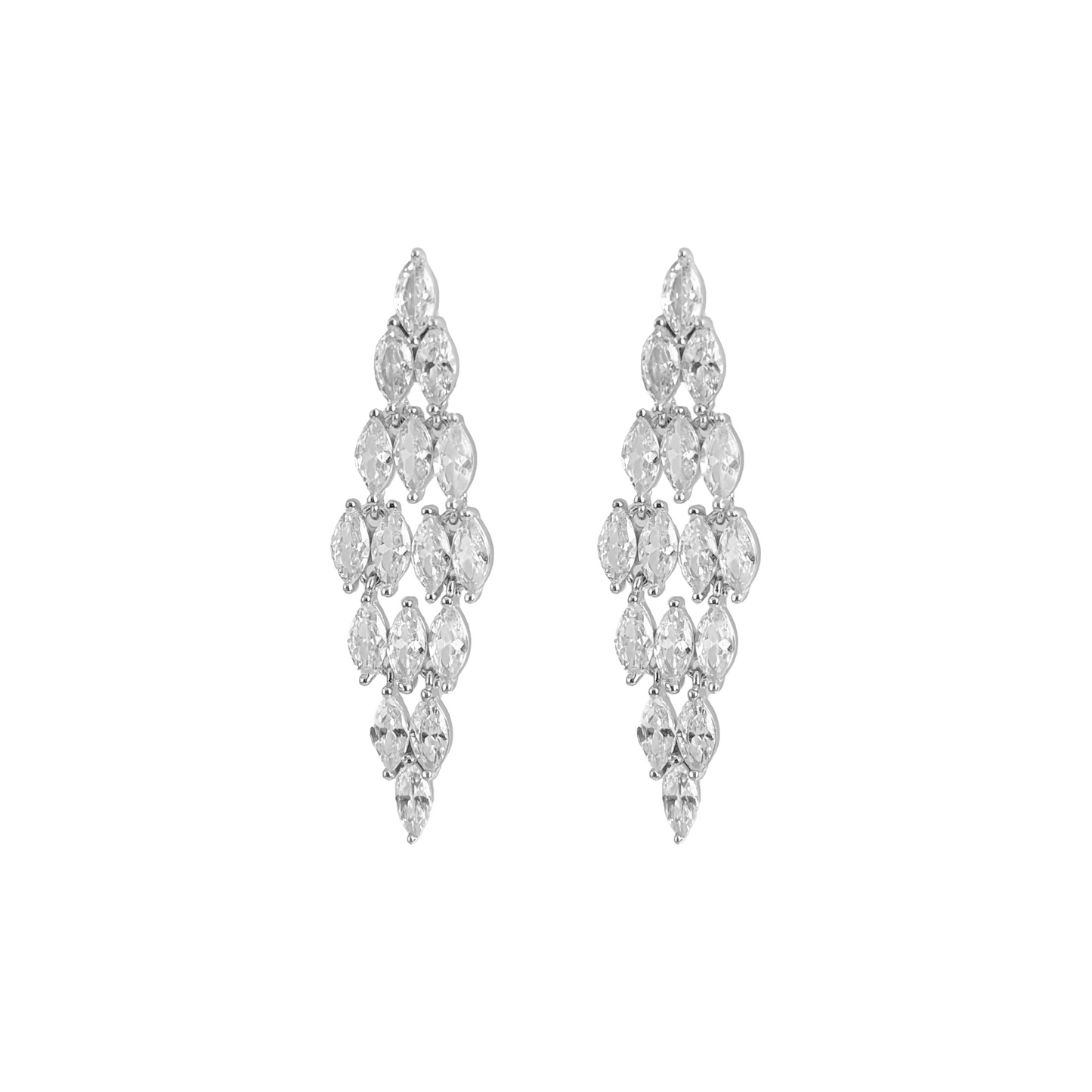 Dazzling Cascade Earrings