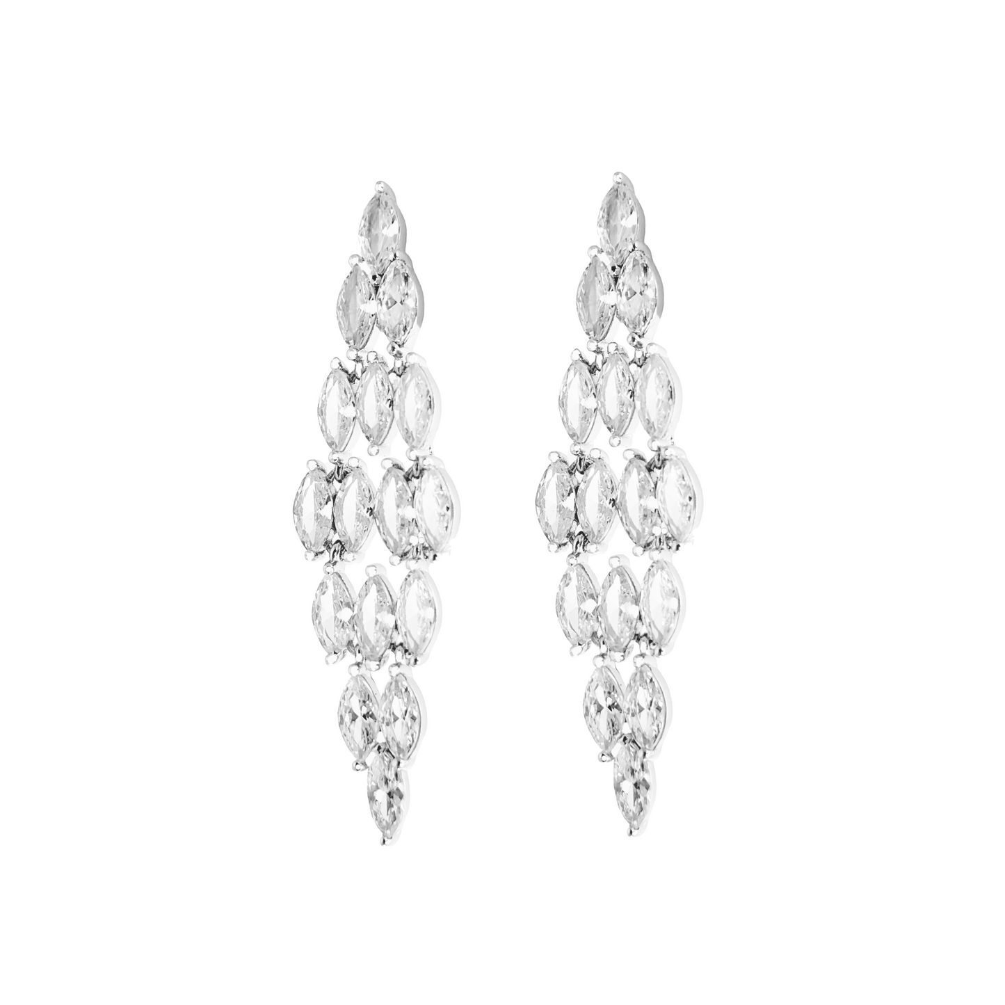 Dazzling Cascade Earrings