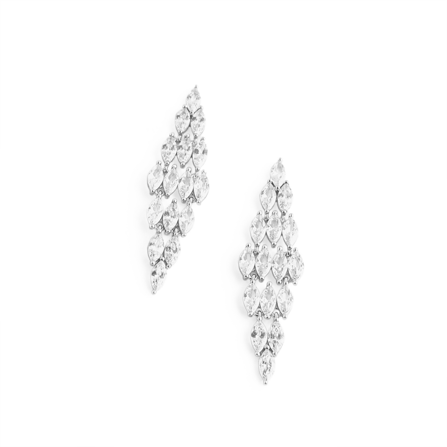 Dazzling Cascade Earrings