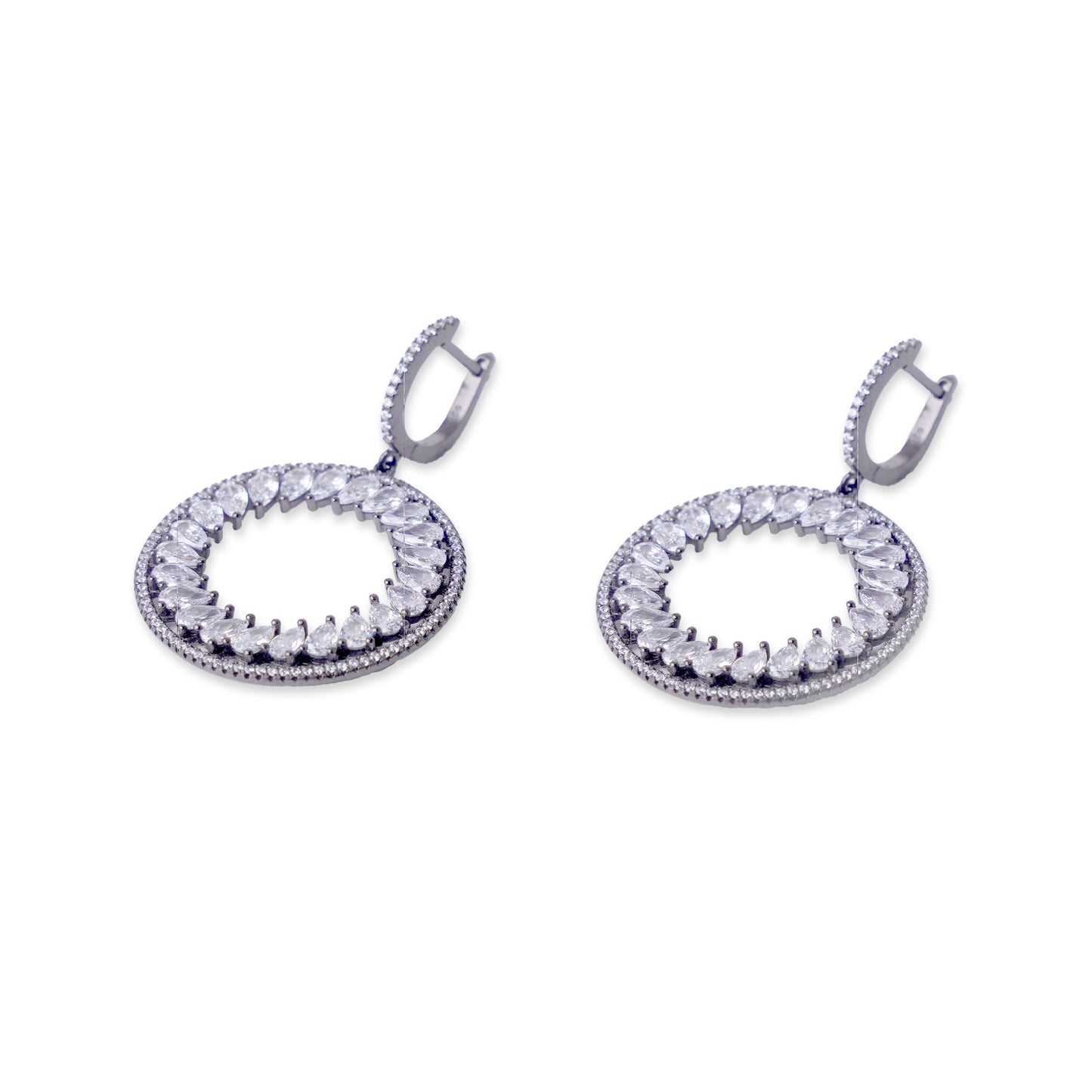 Radiant Halo Jhumkas