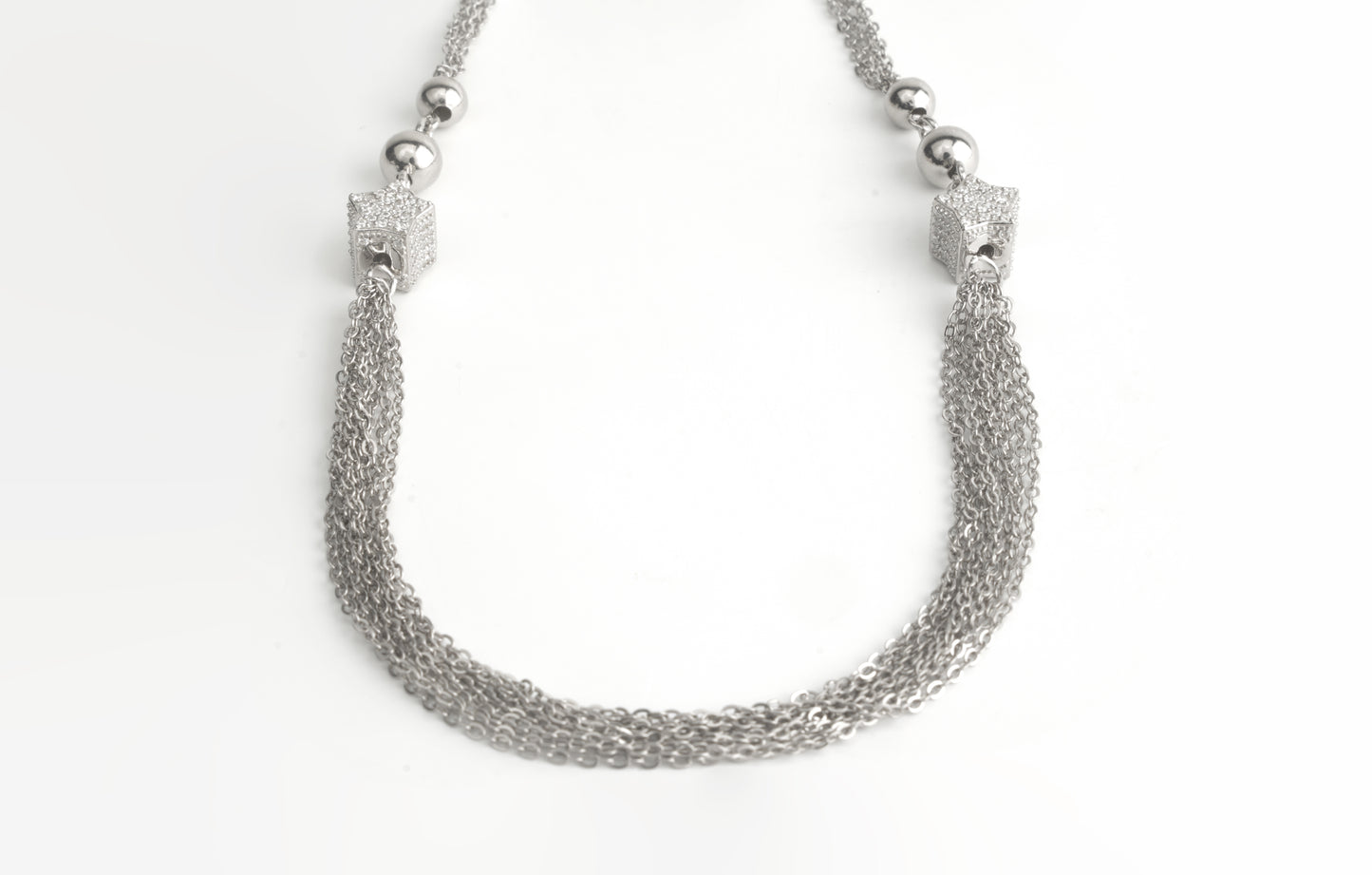 Silver Heart Pendant Necklace