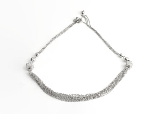 Silver Heart Pendant Necklace