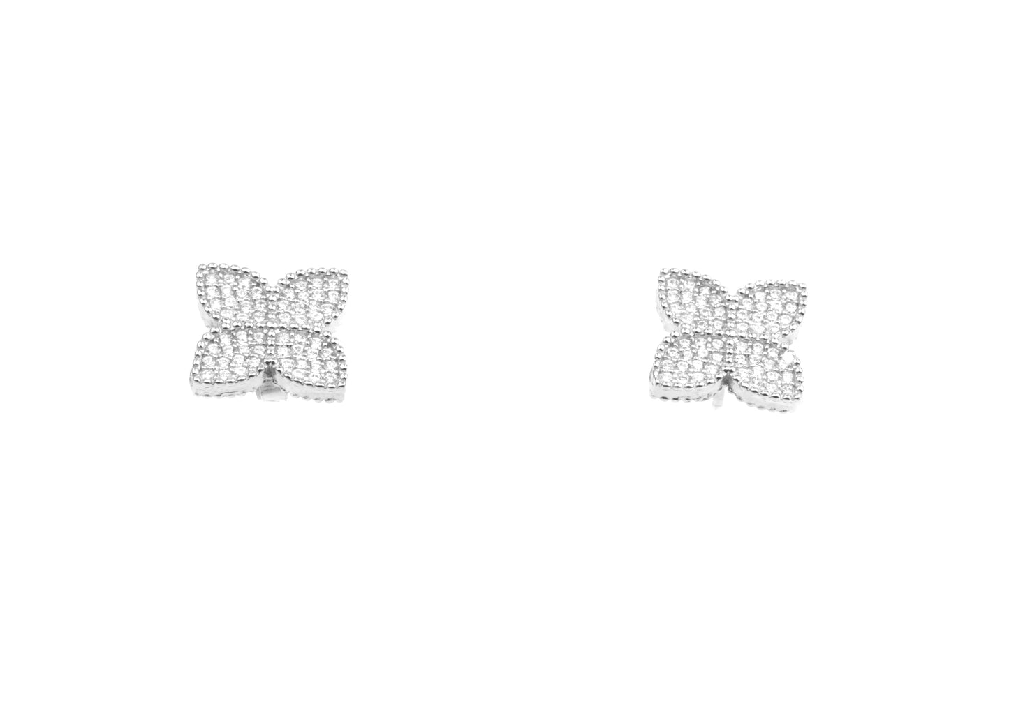 Silver Clover Set