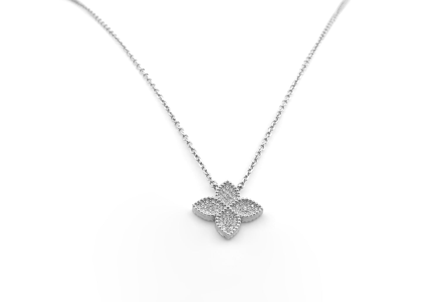 Silver Clover Set