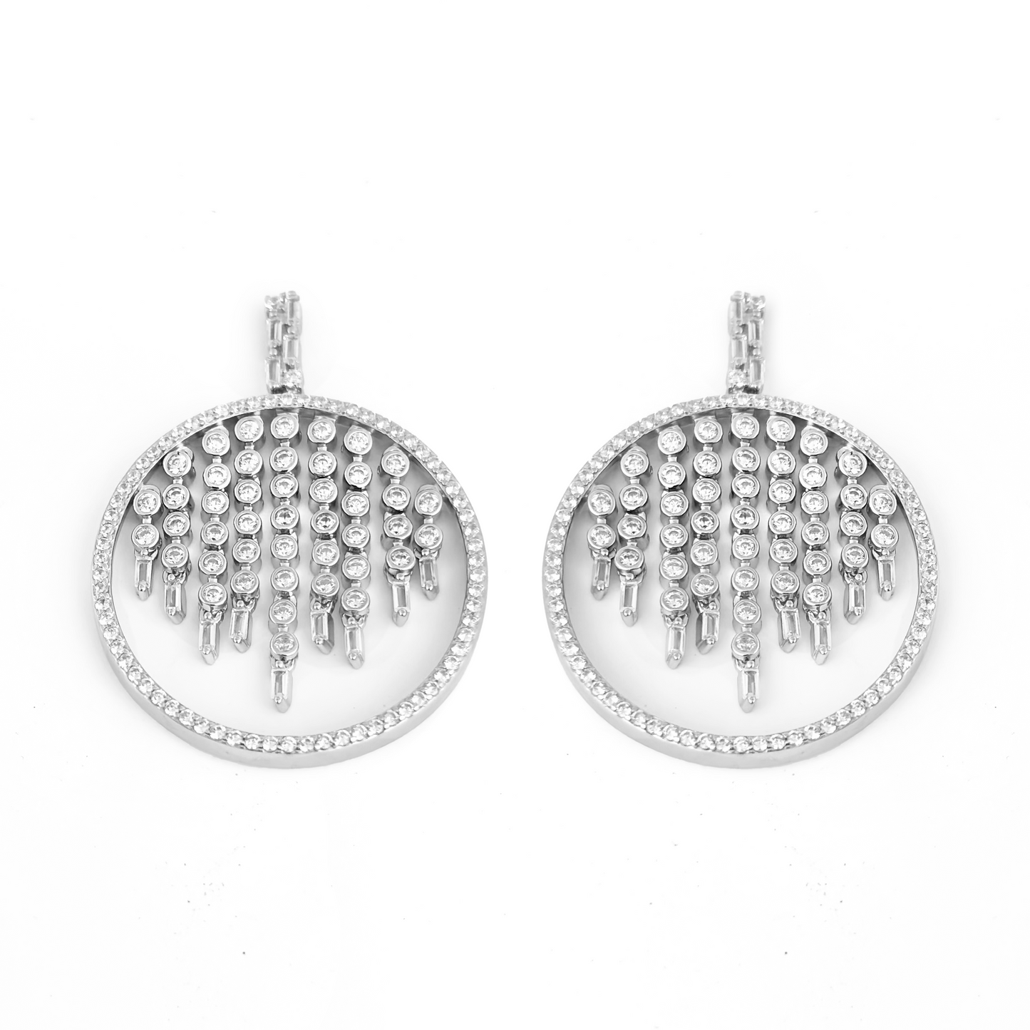 Radiant Crystal Chandelier Earrings